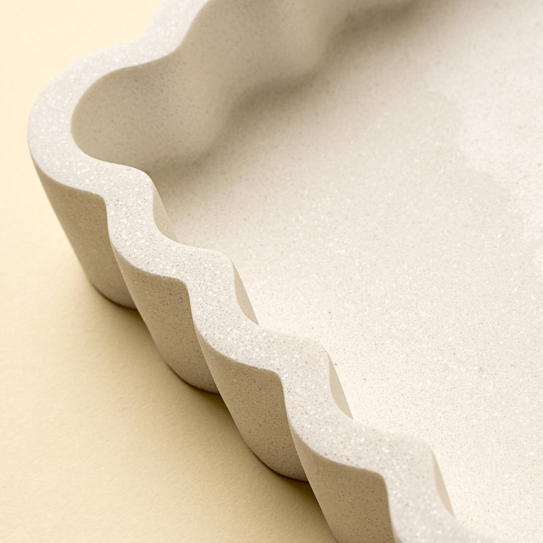 Scalloped Jewelry Plate