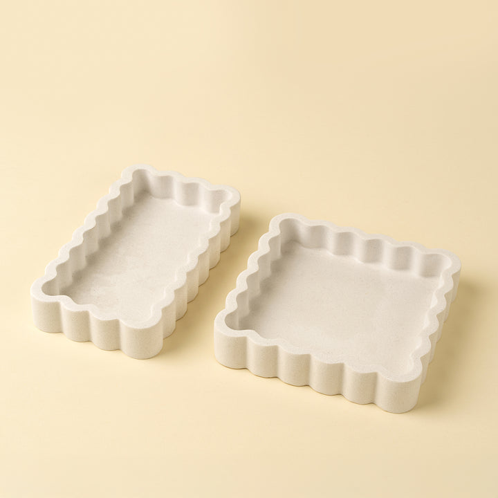 Scalloped Jewelry Plate