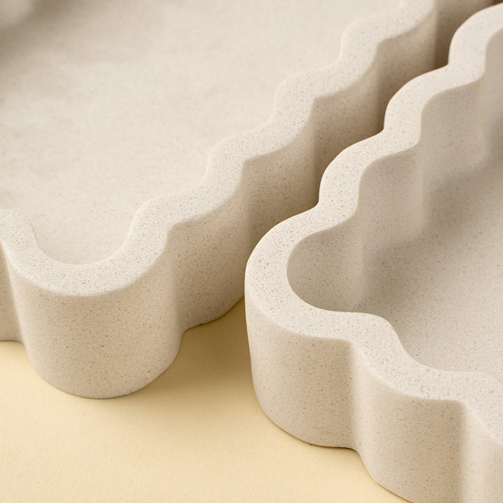 Scalloped Jewelry Plate