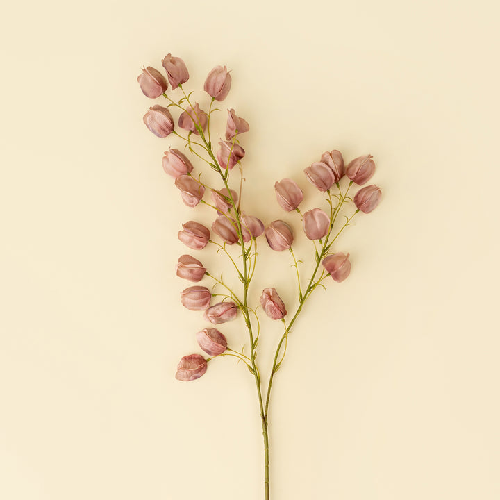 Lantern Flower Spray - Dusty Pink