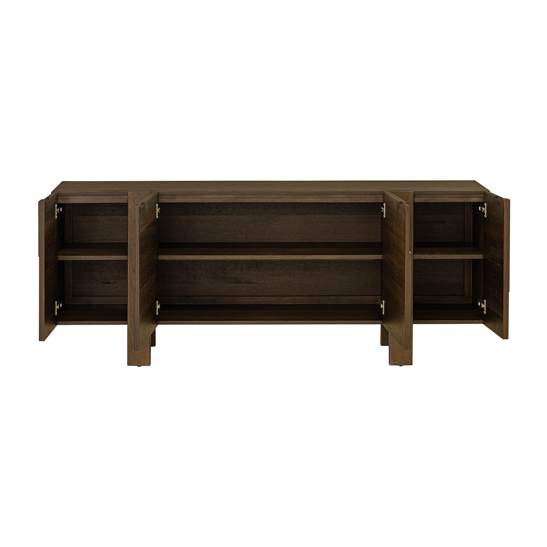 Abstract 4 Door Sideboard