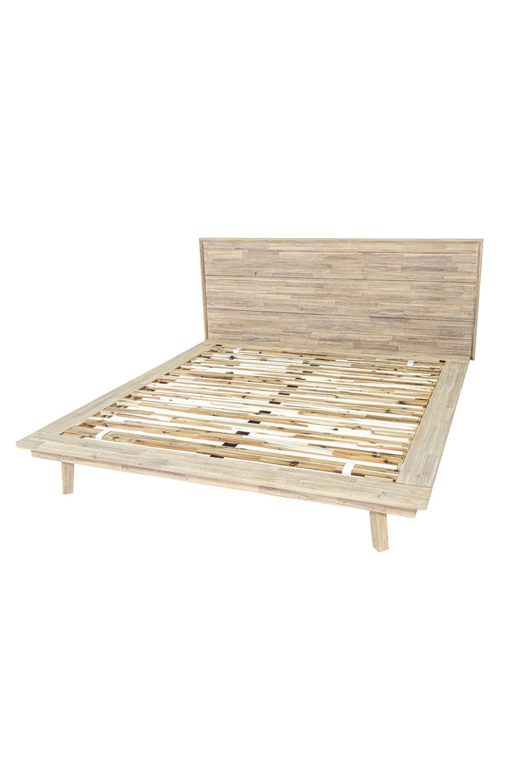 Gia Bed - Light Driftwood