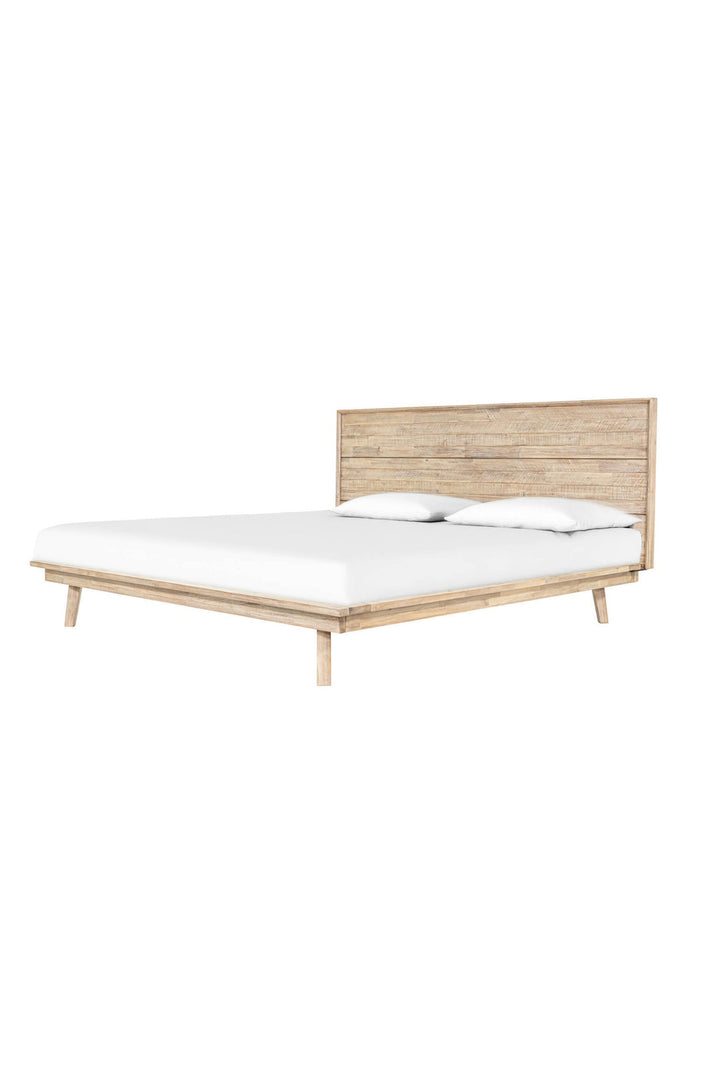 Gia Bed - Light Driftwood