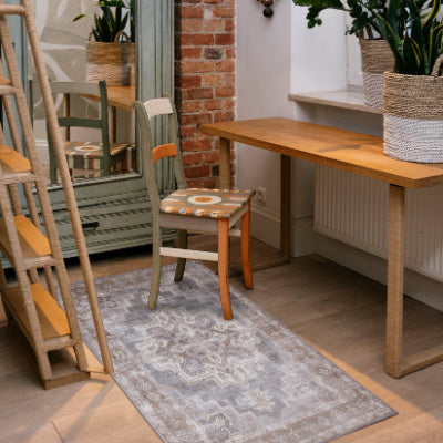 Savannah Cilantro Washable Rug