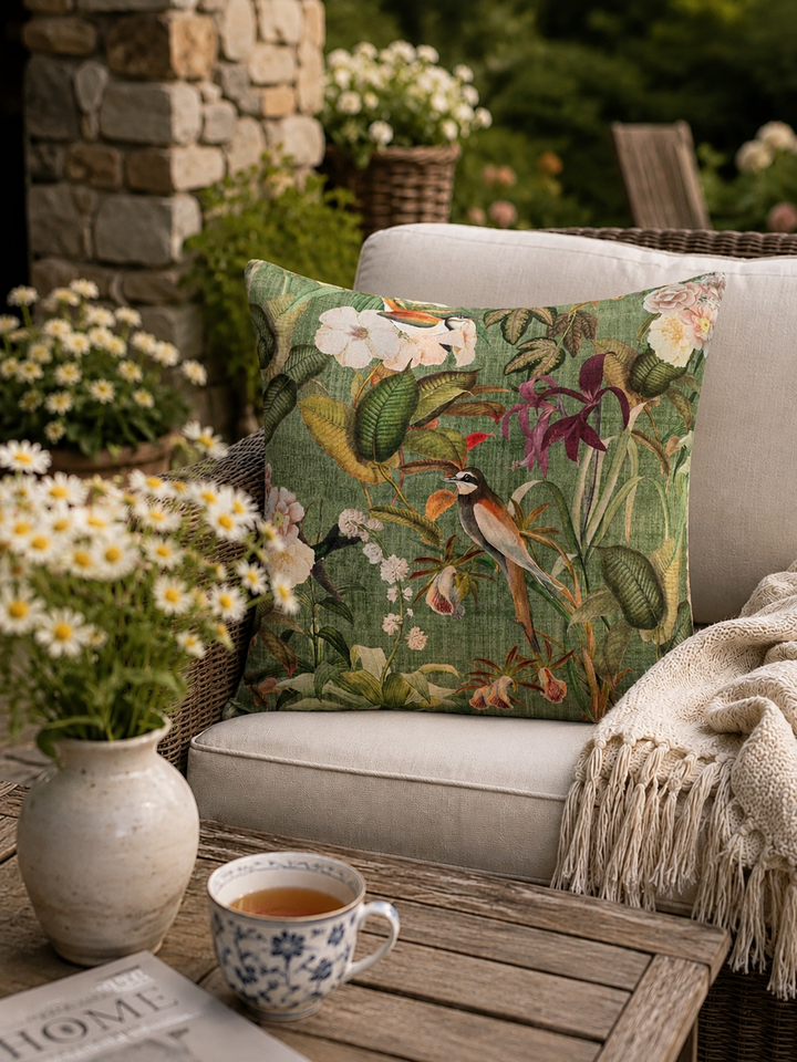 Tropical Paradise Pillow - 20" x 20"