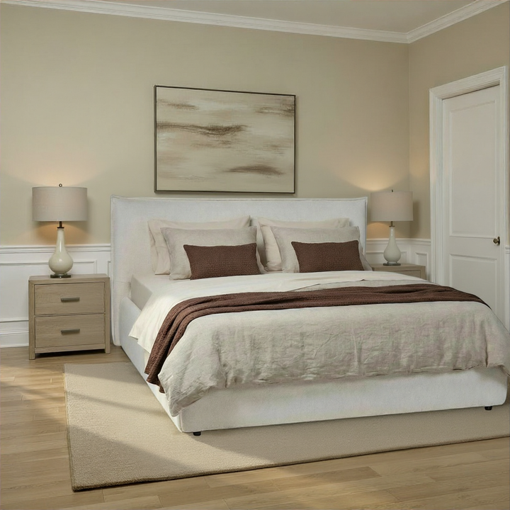 Eden Upholstered Storage Bed - Queen Or King