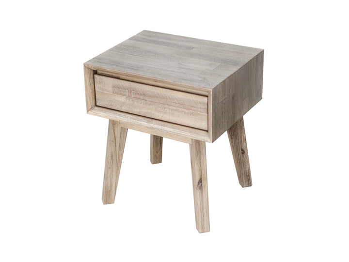 Gia 1 Drawer Nightstand - Driftwood