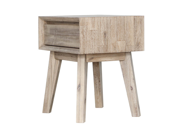 Gia 1 Drawer Nightstand - Driftwood