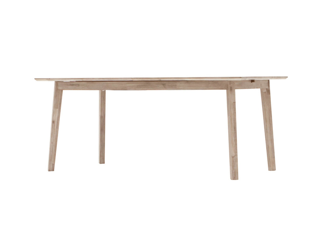 Gia Large Extension Dining Table 71"L (102.4"L With Leaf) - Driftwood