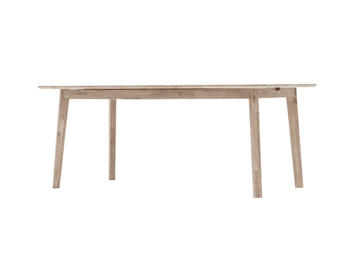 Gia Large Extension Dining Table 71"L (102.4"L With Leaf) - Driftwood