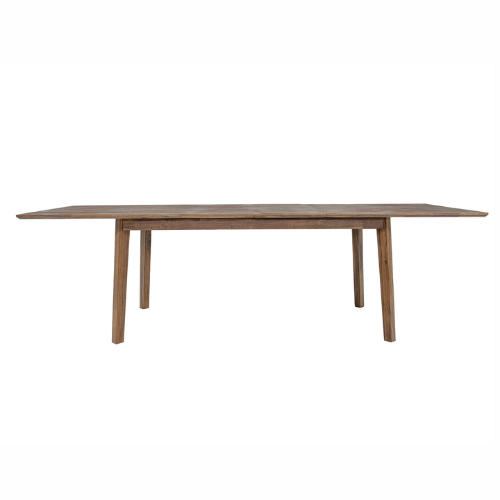 Gia Extension Dining Table 71"L (102.4"L With 2 leaves) - Warm Pecan