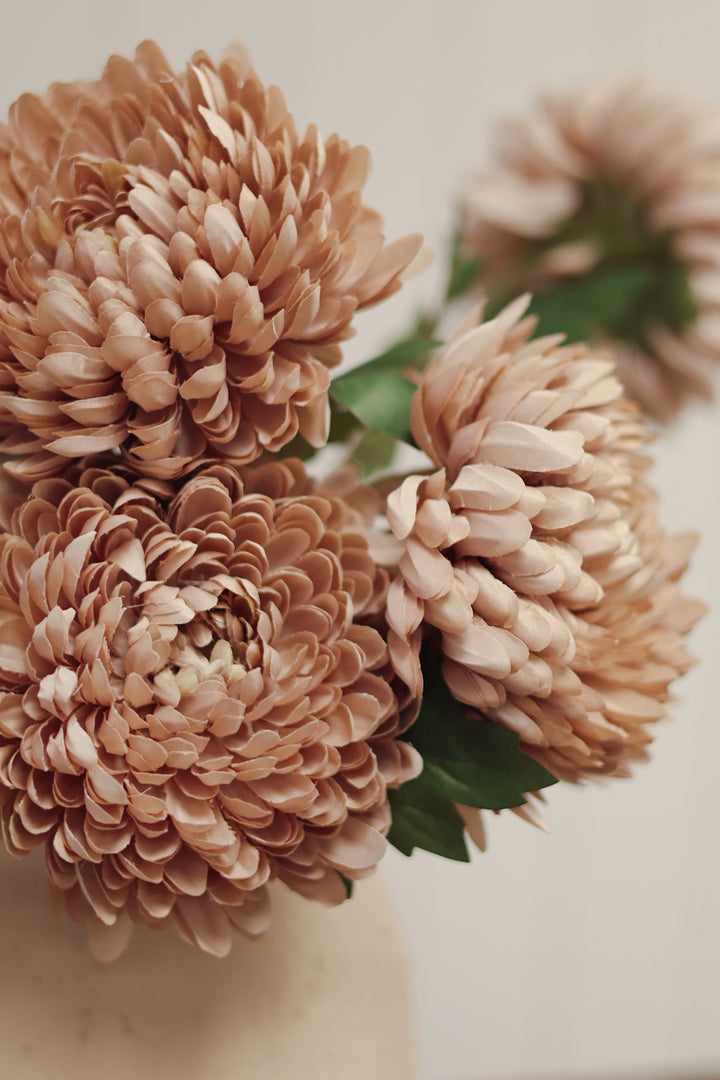 Chrysanthemum Spray - Dusty Pink
