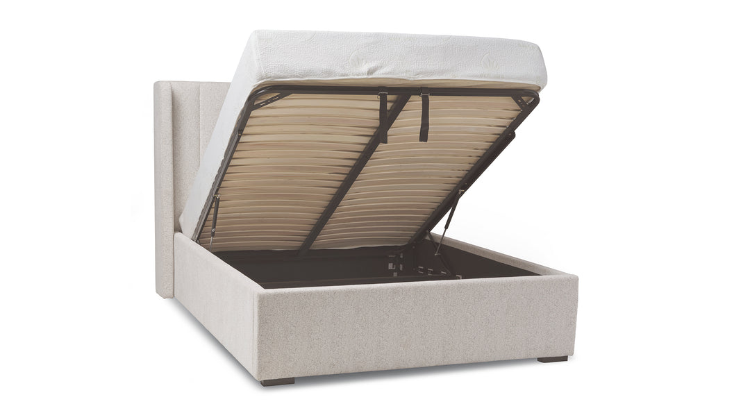 Lille Upholstered Storage Bed - Queen or King