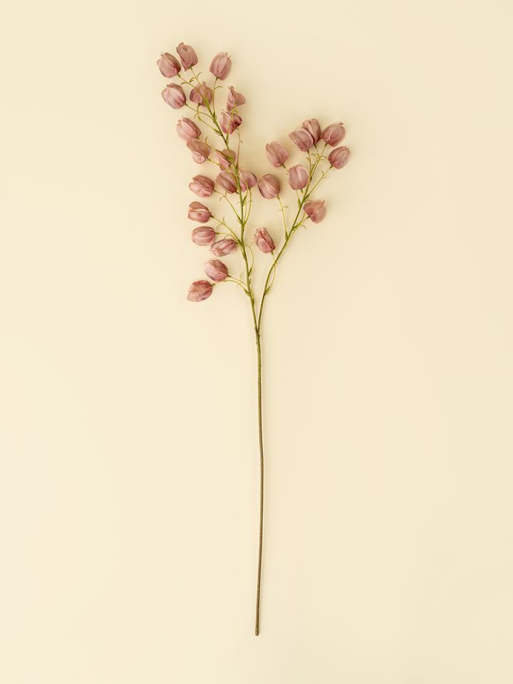 Lantern Flower Spray - Dusty Pink