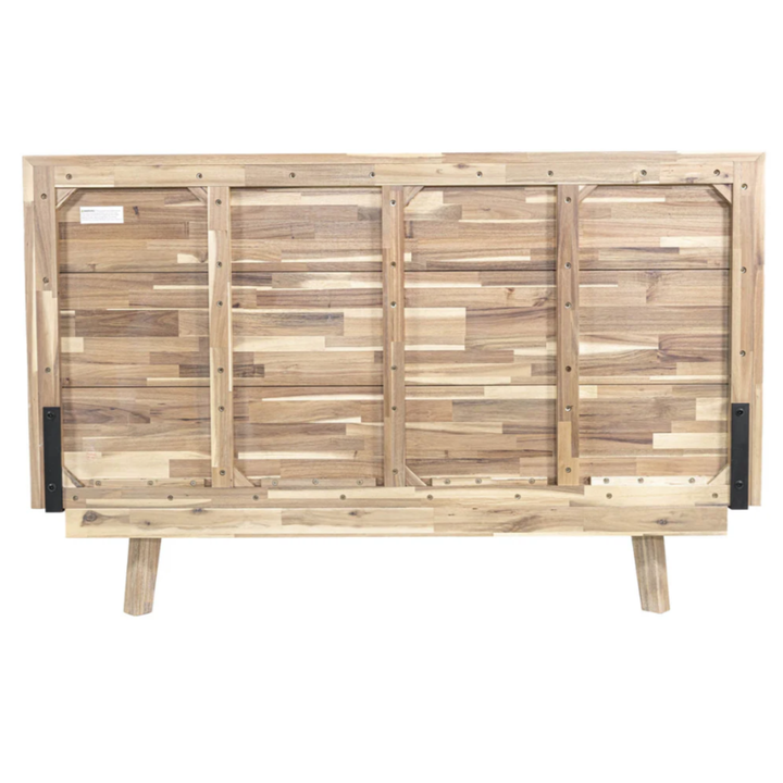 Gia Bed, Light Driftwood - Queen Or King