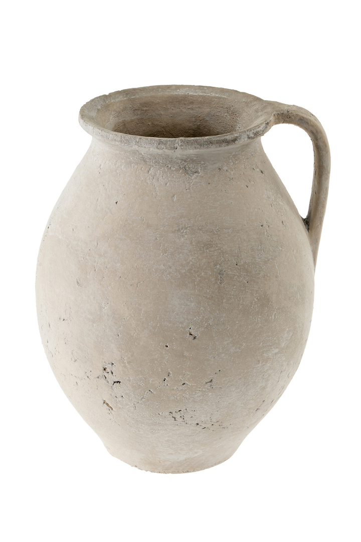 Rhodes Pitcher Vase Large - Ash
