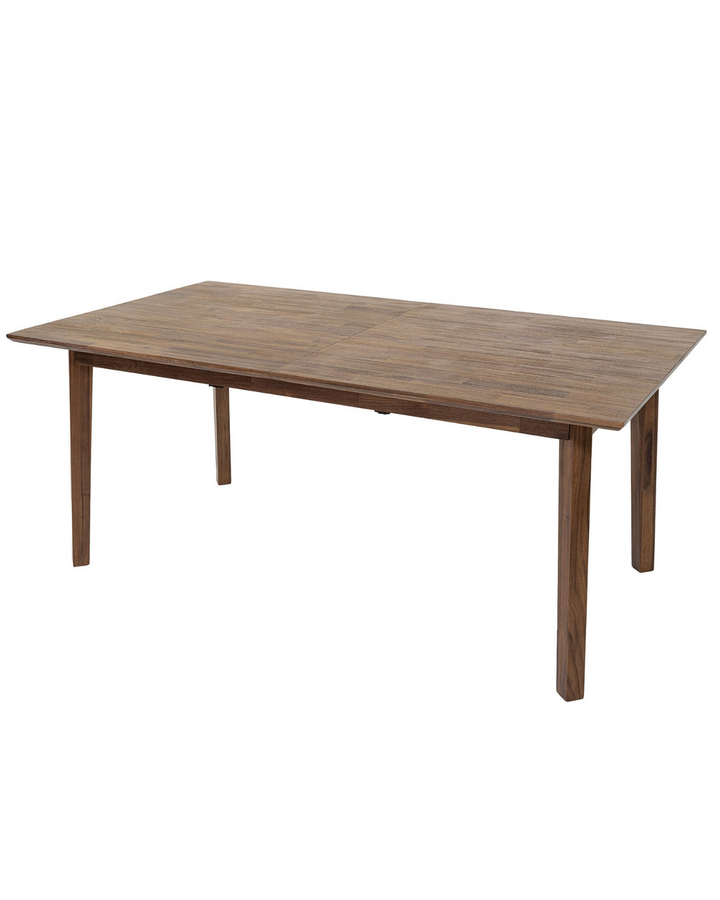 Gia Extension Dining Table 71"L (102.4"L With 2 leaves) - Warm Pecan