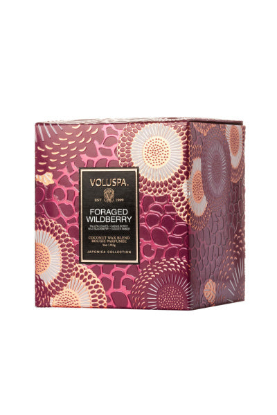 Voluspa Foraged Wildberry Classic Candle