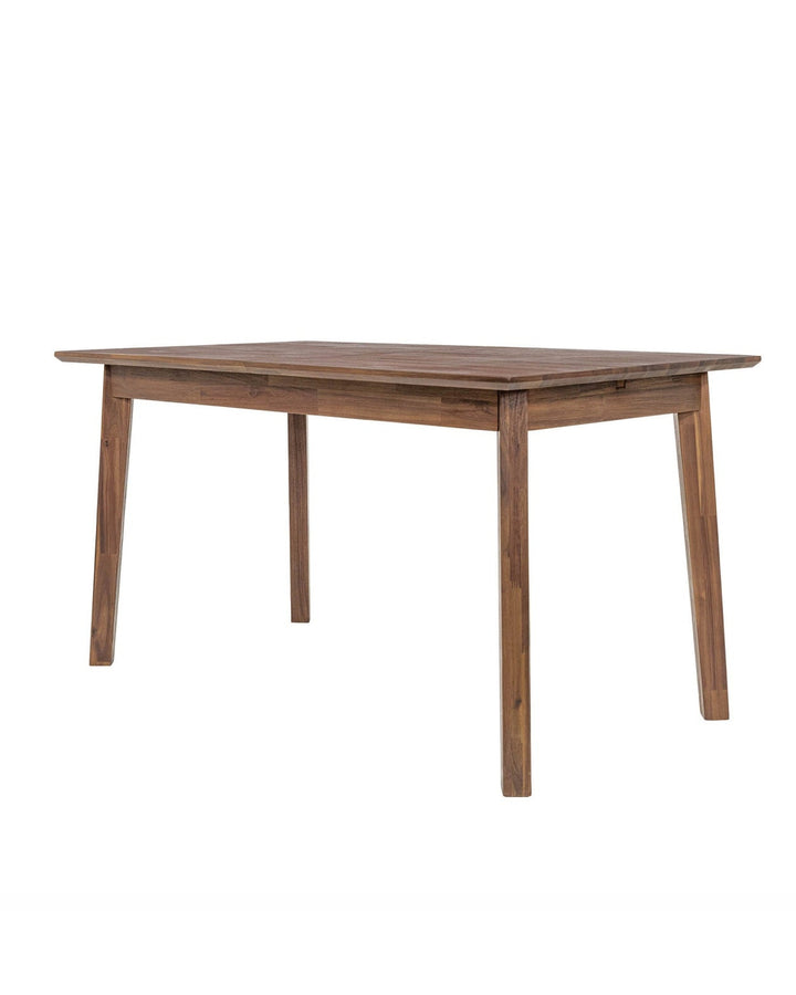 Gia Small Extension Dining Table - 55" (71"L With leaf) - Warm Pecan