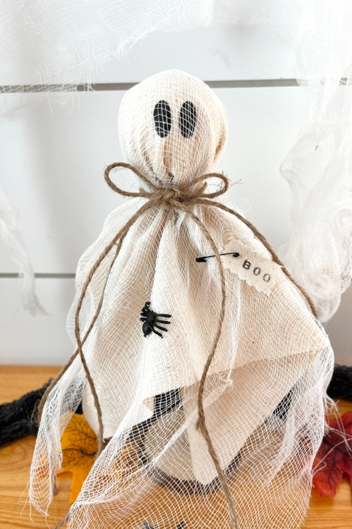 Rustic Primitive Halloween Ghost - Small