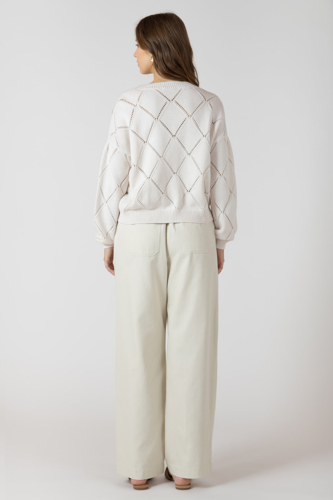Dex Wide Leg Pant - Natural Wash