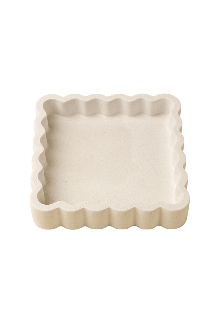 Scalloped Jewelry Plate