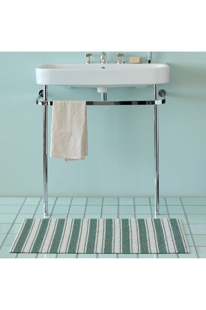 Chilewich Seaside Boardwalk Stripe Doormat - 18" X 28"