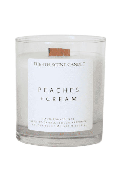 The 6th Scent Candle - Peaches and Cream