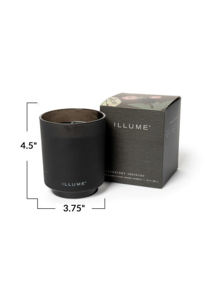 Illume BlackBerry Absinthe Refillable Boxed Glass Candle