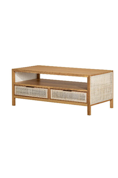 Rattan Coffee Table - Natural