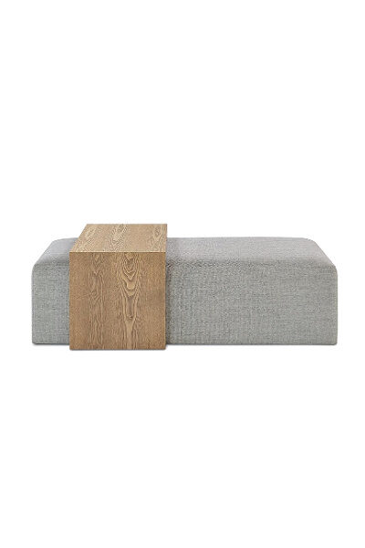 Forest Coffee Ottoman - Stone