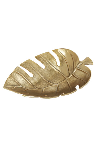 Gold Monstera Leaf Bowl