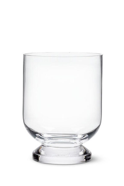 Small Clear Hurricane Vase
