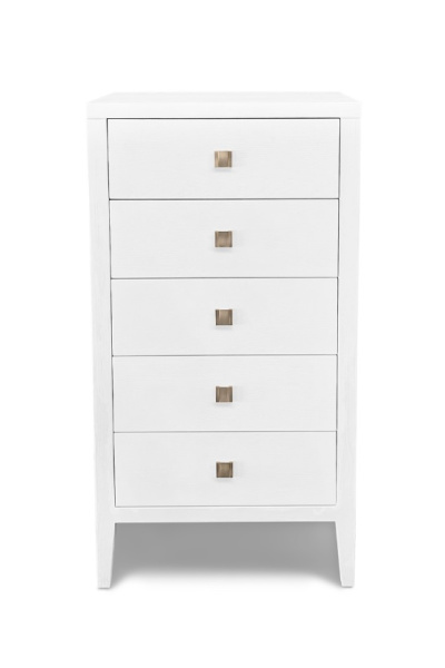 Hara 5 Drawer Dresser - White
